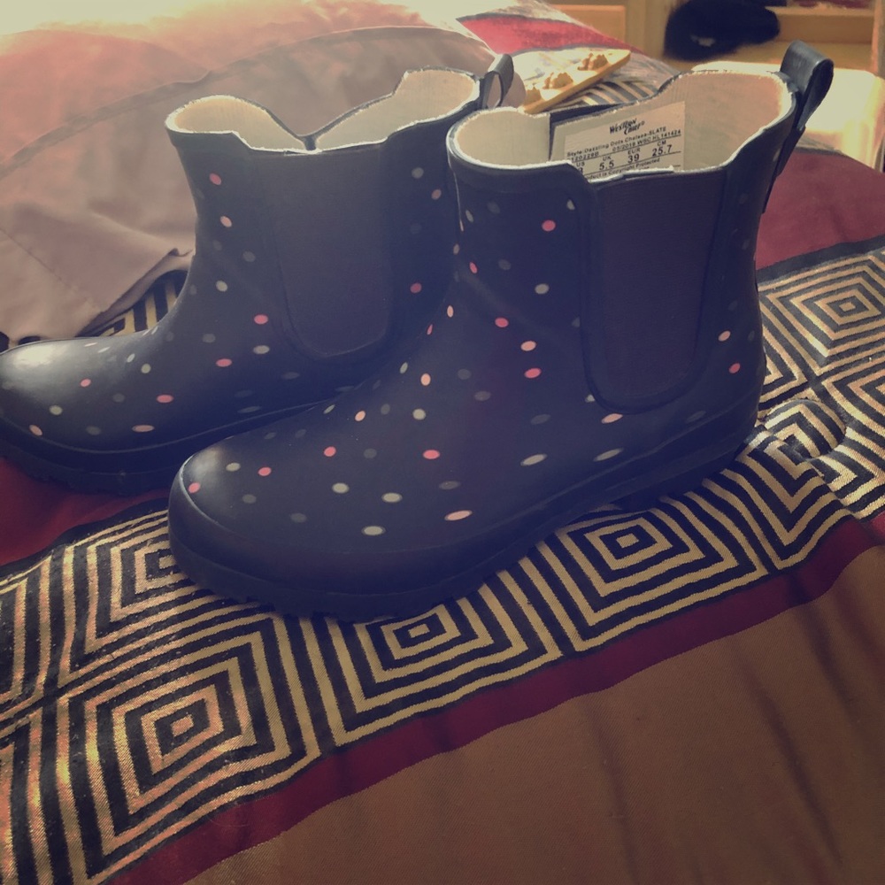 Western Chief Polka Dot Rain Boots